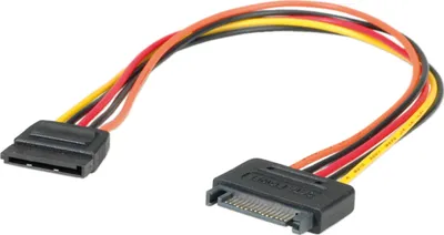 Produktbild von ROLINE SATA Stromverlängerungskabel, 0,3 m