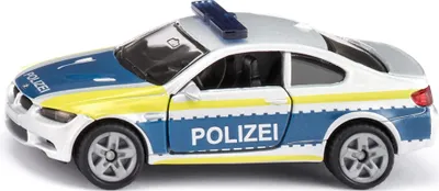 Produktbild von Siku BMW M3 Coupé Polizei Spielzeugauto Silber