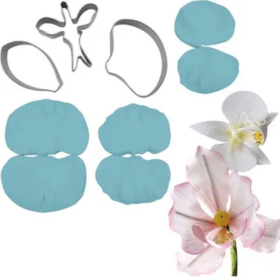 Obrázek produktu pro Žilkovač a vykrajovátko na orchidej - Cakesicq