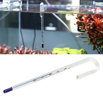 Immagine prodotto di Termometro in vetro a forma di U per acquari, 15 mm, appeso, per acqua dolce/salata