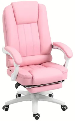 Immagine prodotto di Sedia da ufficio - Sedia da scrivania - Sedia per ufficio - Poltrona - Sedie da ufficio - Rosa - Altezza regolabile