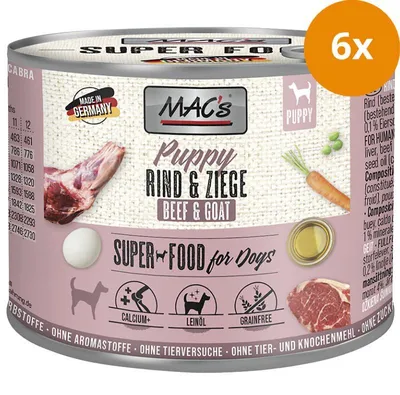 Obrázok produktu pre MAC's Dog 200g Puppy Beef & Goat