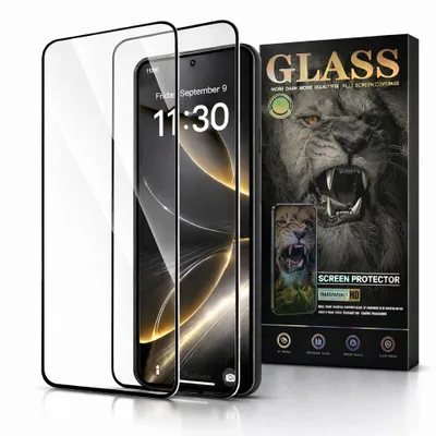 Produktbild von 2X Full Panzerfolie Für Samsung Galaxy A37 5G Voll Kleber Displayschutz Schutzglas Echt Glas 9H Für Panzerglas