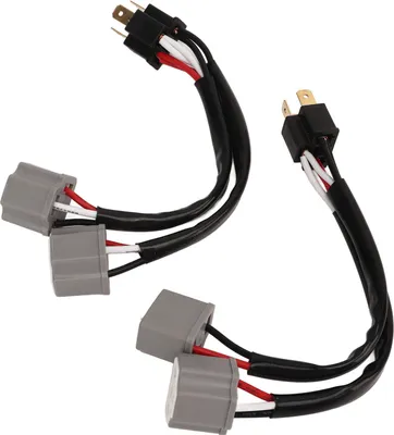 Produktbild von 2 kusy 9003 H4 svazek světlometů zásuvka adaptéru zástrčka do zásuvky 2 způsoby rozbočovací dráty pro nákladní automobil pickup LED kabelová zástrčka