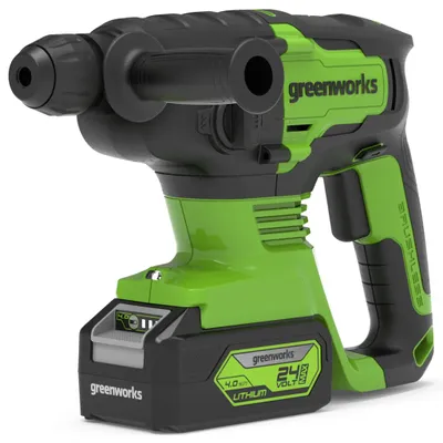 Immagine prodotto di Trapano a percussione a batteria Greenworks 24V con motore brushless GD24SDS2 (senza batteria)