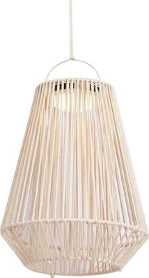Produktbild von QAZQA - Bohemian Böhmische Tischleuchte I Tischlampe I Lampe I Leuchte Beige inkl. LED 3-Stufen-Dimmbar IP54 Solar Wiederaufladbar - Duca Dimmer I Dimmbar I Außenbeleuchtung - Kunststoff Rund - I LED