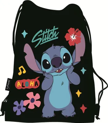 Image de Stitch Noir Aloha Majewski Sac à chaussures