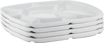 Produktbild von Fondueteller Set, Porzellan Fondueteller Set, Porzellan - Mäser