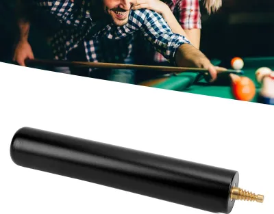 Immagine prodotto di Prolunga per stecca da biliardo in lega di alluminio da 6 pollici Accessori per snooker Nero
