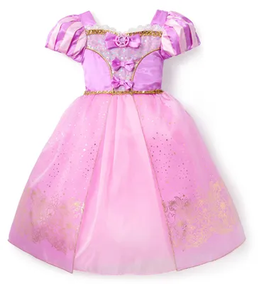 Produktbild von Disney Store Official - Rapunzel - verföhnt - Rapunzel - Kostüm für Kinder - Lilafarbenes Disney Prinzessinnen Kleid für Partys, Rollenspiele und Halloween, 5-6 Jahre – Größe 110-116