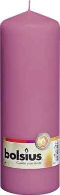 Produktbild von Bolsius Stumpenkerzen Fuchsia 200/68mm