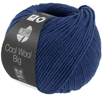Produktbild von Lana Grossa - Cool Wool Big Melange 1704 dunkelblau meliert