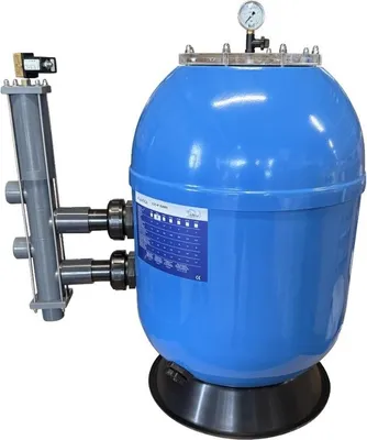 Produktbild von OKU GFK Filterkessel Atlantica mit BESGO 5-Wege-Stangenventil