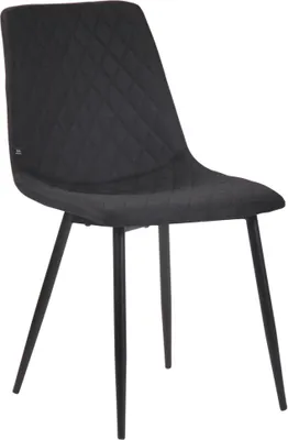 Produktbild von CLP Stuhl Telde Stoff mit Metallgestell schwarz