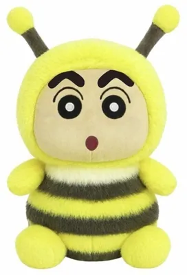 Productafbeelding van Shin Chan, Bee Pluche Knuffel, 30 cm
