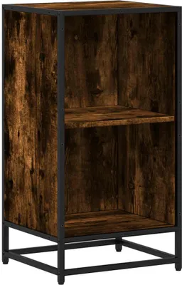 Obrázek produktu pro vidaXL Regál na knihy kouřový dub 40x35x76 cm materiál na bázi dřeva