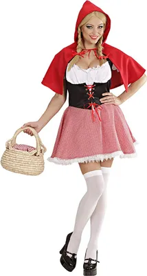 Produktbild von Kostüm Lady Rotkäppchen (Kleid, Umhang) Größe: S