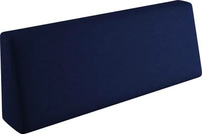 Produktbild von sunnypillow Palettenkissen mit abnehmbarem Bezug Rückenkissen 120x40x20/10cm Blau