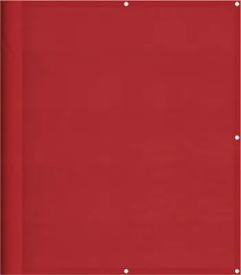 Produktbild von Balkon-Sichtschutz Rot 120x1000cm 100% Polyester-Oxford