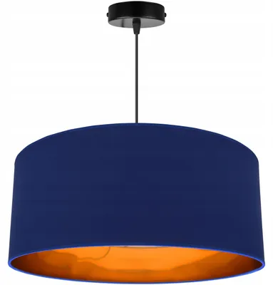 Image de Plafonnier Suspension Lustre Doré Abat-Jour Led
