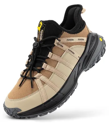 Immagine prodotto di Scarpe da ginnastica da uomo – Extra larghe e traspiranti – Colore beige caldo