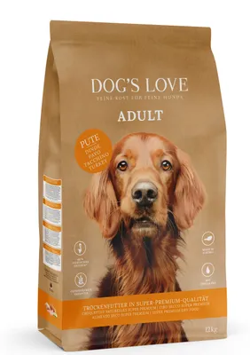 Immagine prodotto di DOG'S LOVE cibo secco per tacchini, 12 kg