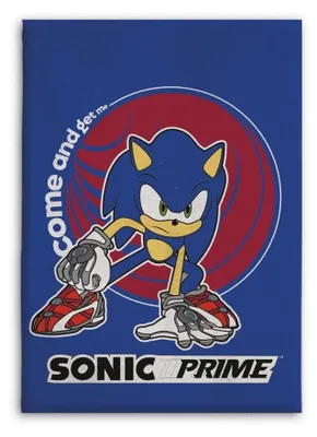 Productafbeelding van Sonic Flanellen fleece deken – Zacht en comfortabel, afmetingen 150 x 110 cm