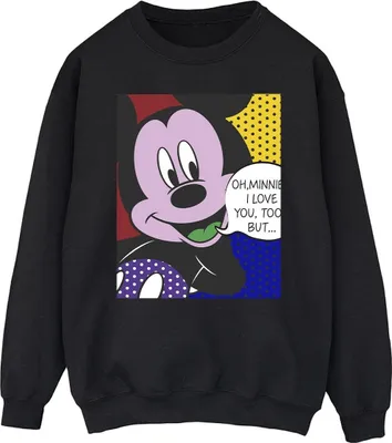Produktbild von Disney - "Oh" Sweatshirt für Herren BI40109 (XL) (Schwarz)