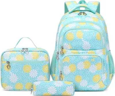 Produktbild von Schulset für Mädchen - Rucksack, Schulranntasche und Kuliertasche