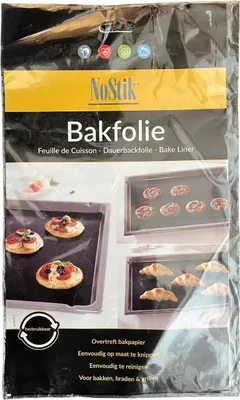Produktbild von NoStik 1x Dauerbackfolie zum Backen, Braten und grillen Widerverwendbar 33cm x 40cm, Nr. 16.010/2