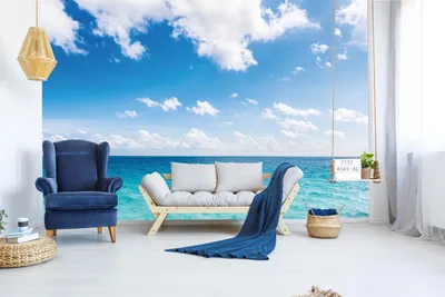 Produktbild von Vlies Fototapete MEER AUF DEN MALEDIVEN 375 x 250 cm (inkl. Kleister) - Vlies Tapete, Wandtapete, Wandbilder - Tapete für Wohnzimmer Schlafzimmer, Büro, Küche - Montagefertig