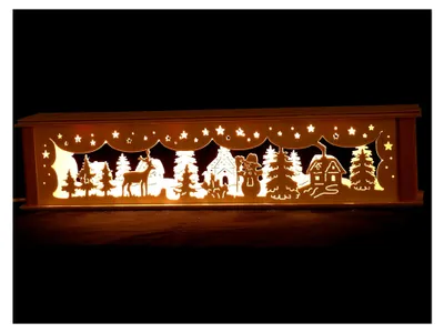 Produktbild von Schwibbogen 2-7 Schwibbogenerhöhung für Lichterbogen Made Erzgebirge Seiffen Maße: 52x10x11cm (BxTxH) …