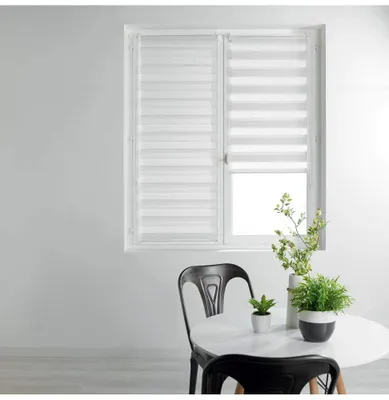 Image de Store enrouleur tamisant - 90 x 180 cm - Daynight - Blanc