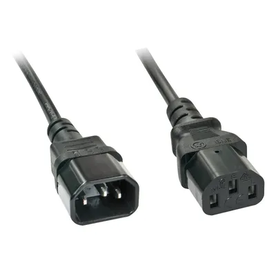 Produktbild von LINDY IEC-Netzverlängerung 320 C14 - 320 C13 2m