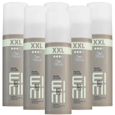 Produktbild von Wella EIMI Pearl Styler XXL - 6 x 150ml Styling Gel mit starkem Halt & Glanz