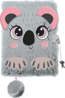 Obrázek produktu pro Diář s visacím zámkem A5 96k Sweet Koala Majewski