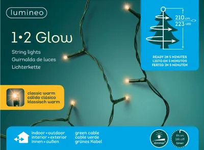 Produktbild von Weihnachtsbeleuchtung 1-2 Glow 210 cm 223 x LED