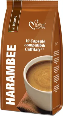 Zdjęcie produktu dla Harambee Intenso kapsułki do Tchibo Cafissimo - 12 kapsułek