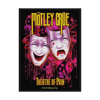 Produktbild von Mötley Crüe Theatre of Pain Aufnäher zum Aufnähen