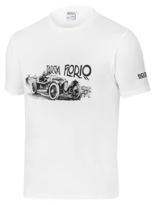 Immagine prodotto di T-shirt Sparco Targa Florio #T2 bianca taglia M