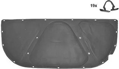 Produktbild von VAN WEZEL 0325460 Motorraumdämmung für AUDI A4 Avant (8E5, B6) Motorhaube Motorhaubendämmung