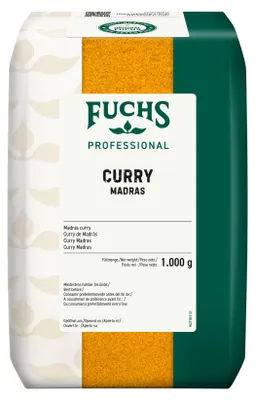 Obrázek produktu pro Fuchs Professional Curry Madras směs koření 1000g