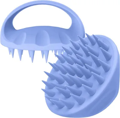 Image de Brosse de massage de la tête Silicone Scalp Massager cheveux hommes femmes animaux domestiques