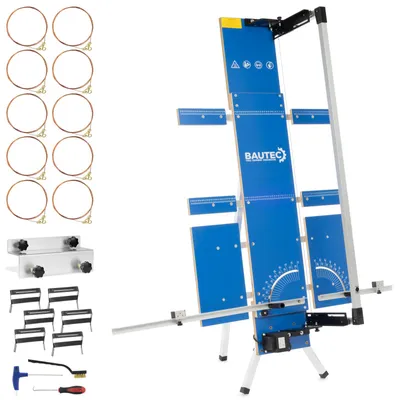 Produktbild von BAUTEC Styroporschneider GAZELLE 7 » Set inkl. 10 Schneidedrähte, Gerüsthalterung, Styrogrips » Heißdrahtschneider