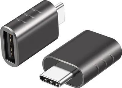 Obrázok produktu pre INF Type-C na USB OTG Adapter – 10 Gbps Vysokorýchlostný Konvertor pre Telefóny a Počítače čierna