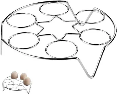 Image de Cuiseur à œufs multifonctionnel en acier, cuiseur à œufs en acier, cuiseur, cuiseur à œufs en métal, pour la cuisine