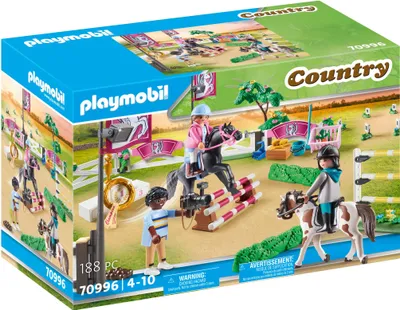 Produktbild von PLAYMOBIL Reitturnier - Buntes Spielset für den Reiterhof 70996