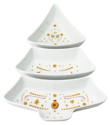 Produktbild von Hutschenreuther Christmas Love Set 3Schalen/W.-Baum 02488-727511-28771 4011699901000