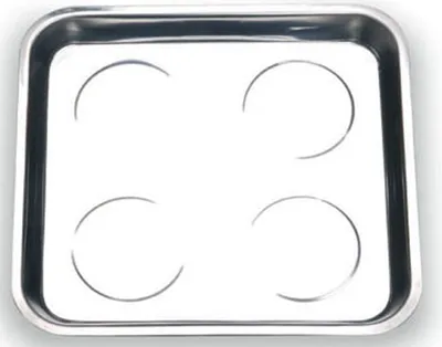 Image de INOX Plateau magnétique Plateau adhésif Plateau magnétique Taille XXL 29x26 cm
