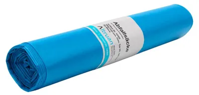 Produktbild von Altruan Müllsack 120 Liter Typ 60, 12060 Basic, 25 Müllbeutel, blau